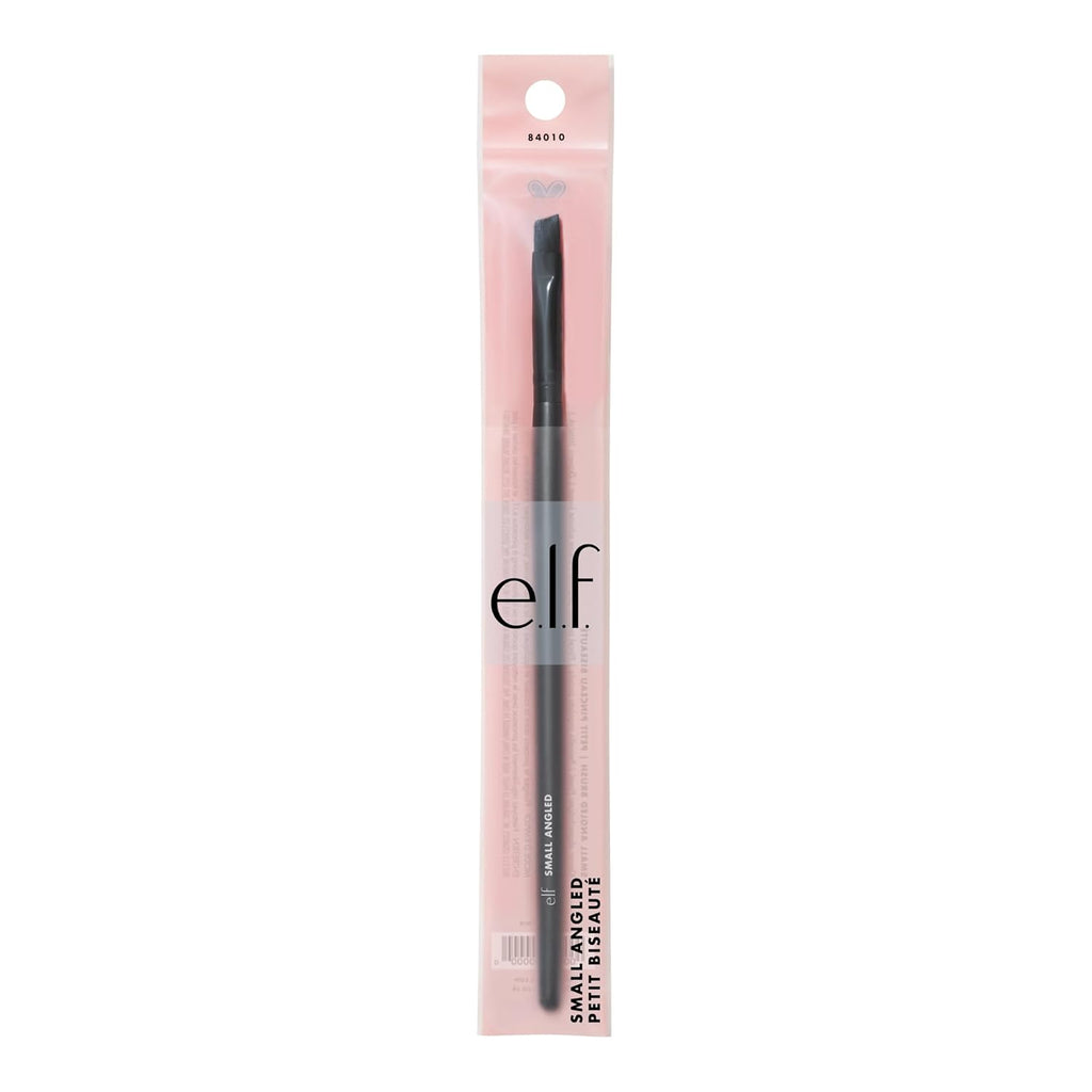 Small Angled Brush, Creates Even, Thin & Straight Lines, Great for Applying Lip Color, Eyebrow Color & Eyeliner, Vegan & Cruelty-Free