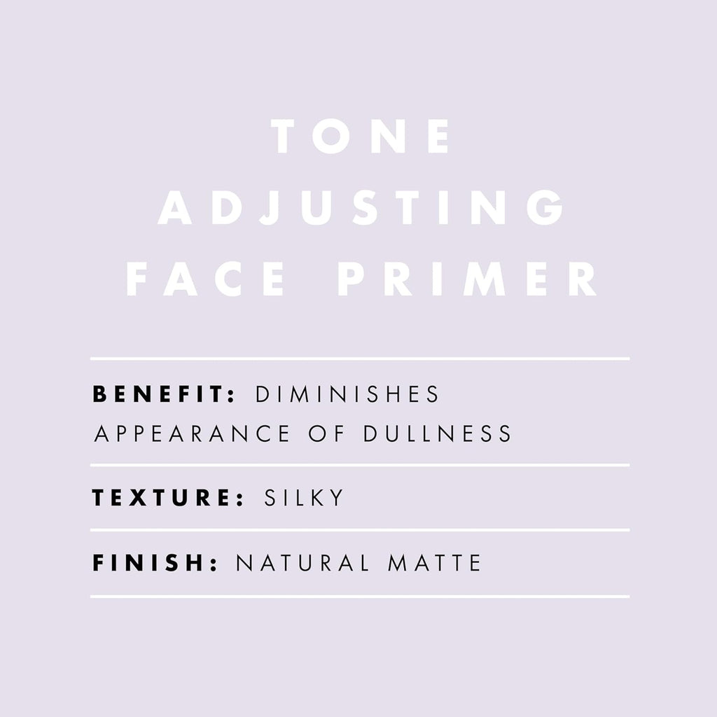 Brightening Lavender Face Primer, Face Makeup Primer for Neutralizing Uneven Skin Tones & Brightening Complexion, Vegan & Cruelty-Free