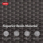 Chill in Style! 🍹✨  Pacific Cool Bar - Your Perfect Outdoor Patio & Hot Tub Side Table with 7.5 Gallon Cooler! #OutdoorLiving #CoolBar