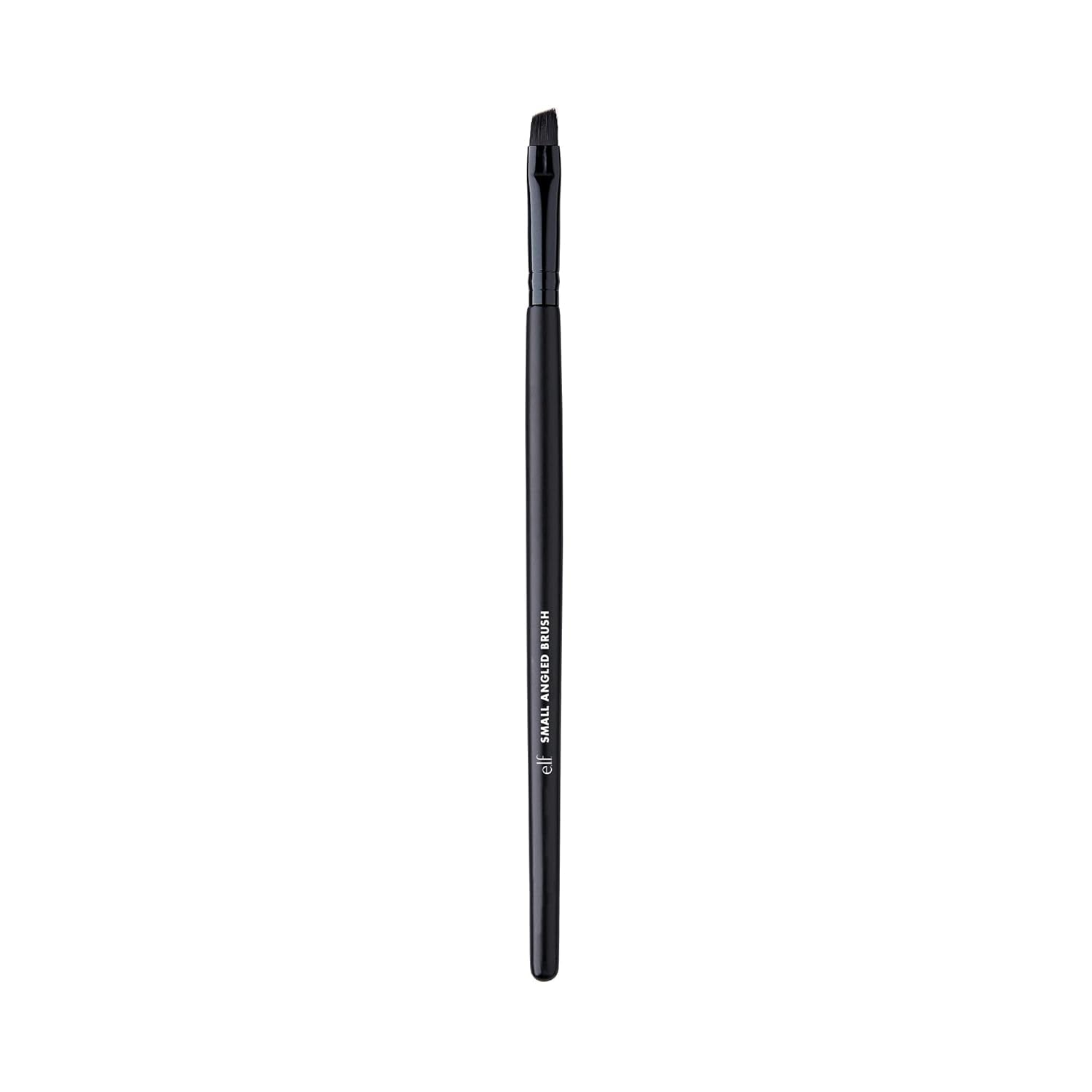 Small Angled Brush, Creates Even, Thin & Straight Lines, Great for Applying Lip Color, Eyebrow Color & Eyeliner, Vegan & Cruelty-Free