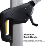 Stay cool in style with the  12ft Deluxe Patio Umbrella! Perfect for your garden or outdoor space, this chic beige offset umbrella is a must-have for sunny days! ☂️🌞 #OutdoorLiving #PatioGoals