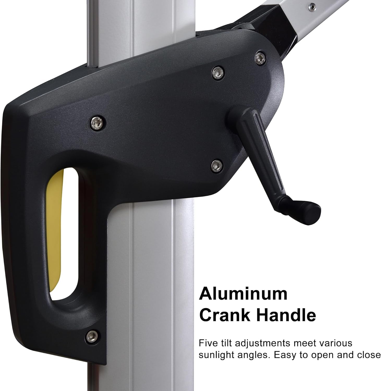 Stay cool in style with the  12ft Deluxe Patio Umbrella! Perfect for your garden or outdoor space, this chic beige offset umbrella is a must-have for sunny days! ☂️🌞 #OutdoorLiving #PatioGoals