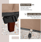 Waterproof Patio Adirondack Chair Cover 4 Pack for Outdoor Chair Size Upto 28W X 31D X 36H Inch