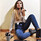 Makeup Brushes 15Pcs Premium Synthetic Kabuki Makeup Brush Set, Professional Foundation Concealers Powder Blush Blending Face Eye Shadows Black Brush Sets