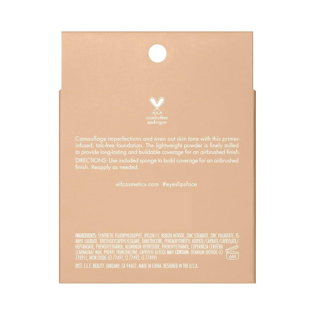 Camo Powder Foundation, Lightweight, Primer-Infused Buildable & Long-Lasting Medium-To-Full Coverage Foundation, Light 210 N